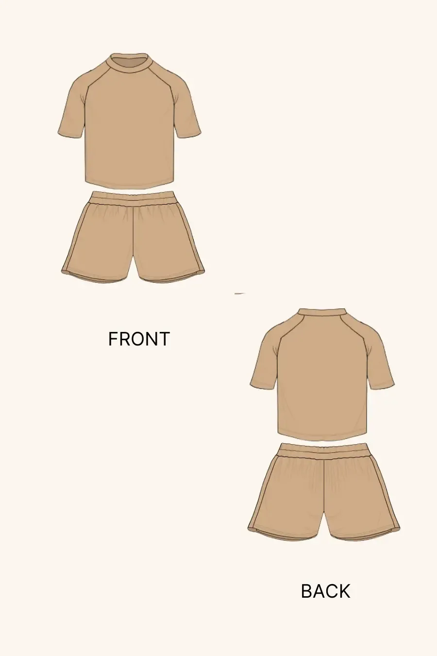 Activewear Coord Set Sewing Pattern 'Maria'