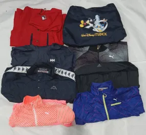 Adidas, Fila, Kappa, Helly Hansen, Puma, Starter, and Disney Windbreaker - 11 Pieces