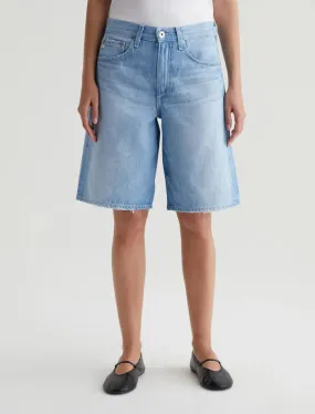 AG Denim Thalia Shorts in Sunset Blue