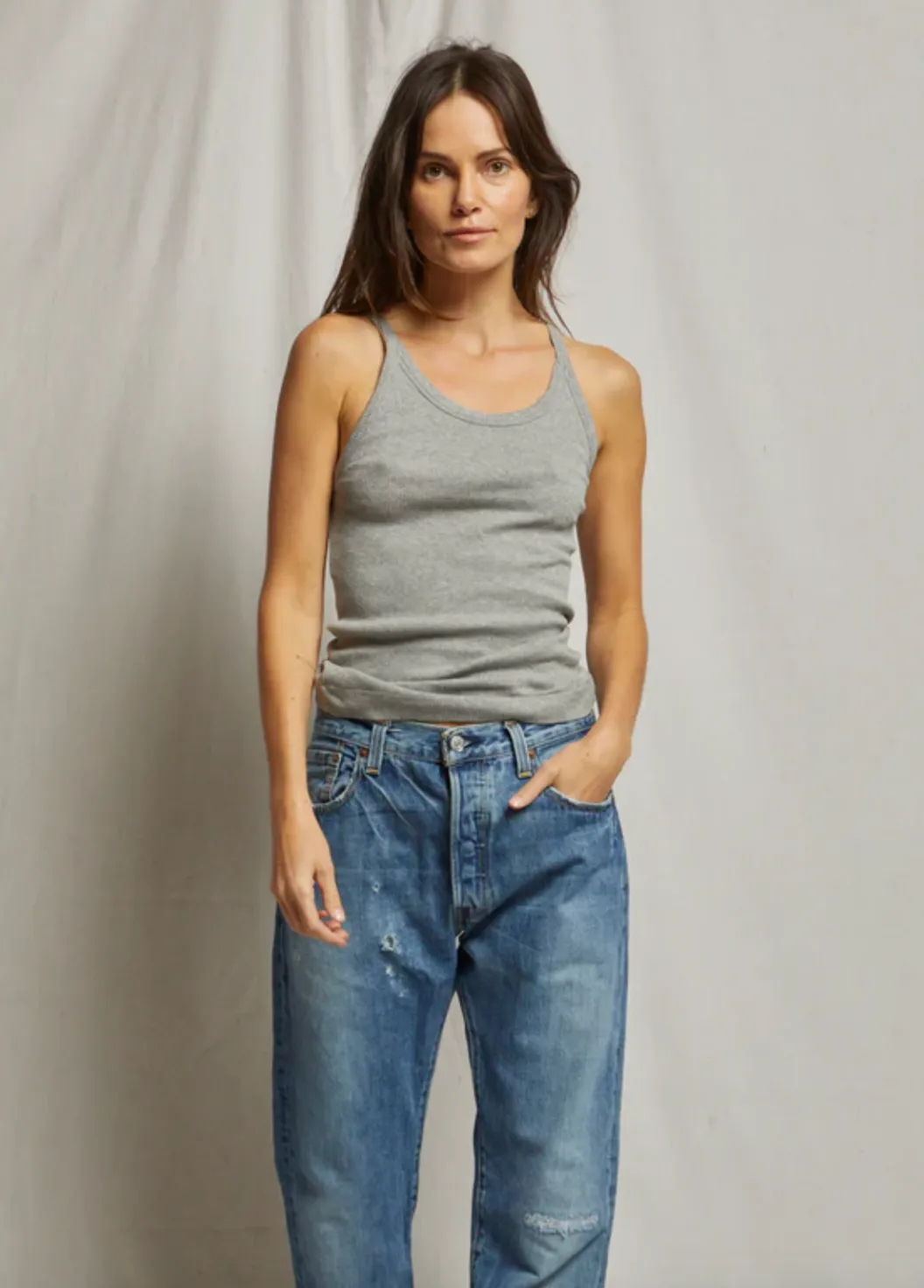 Annie Ribbed Tank