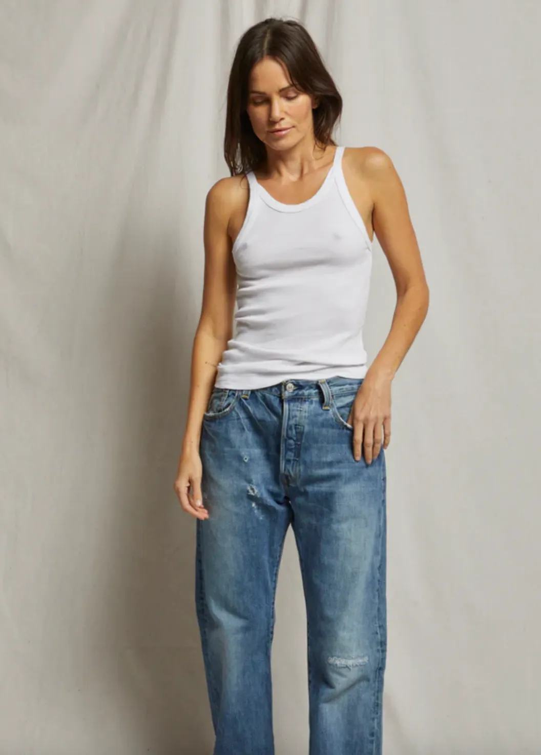 Annie Ribbed Tank