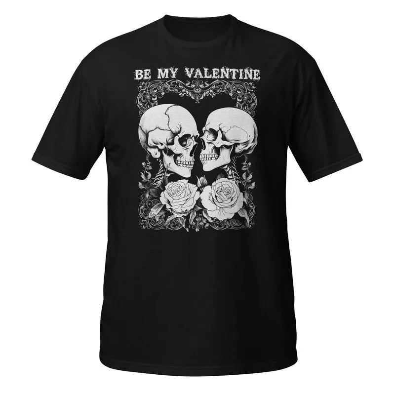 Be My Valentine: Skulls and Roses Tee