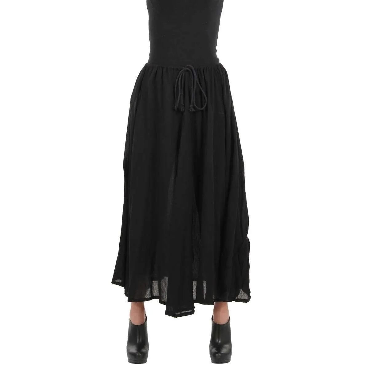 Black Parachute Skirt