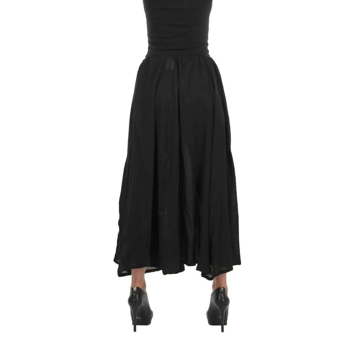 Black Parachute Skirt