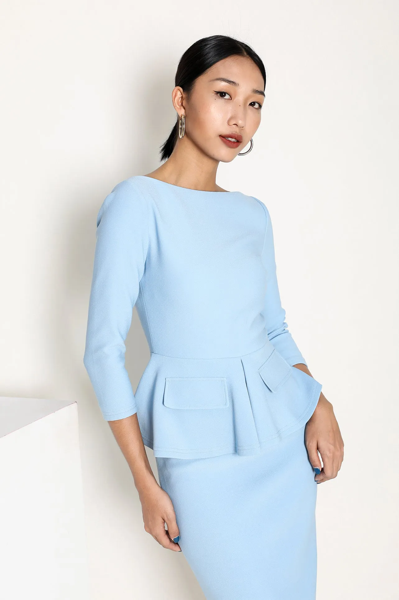 BOAT - NECKLINE DRESS