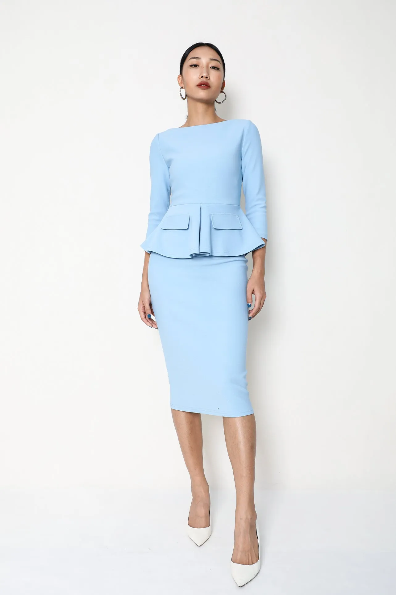 BOAT - NECKLINE DRESS