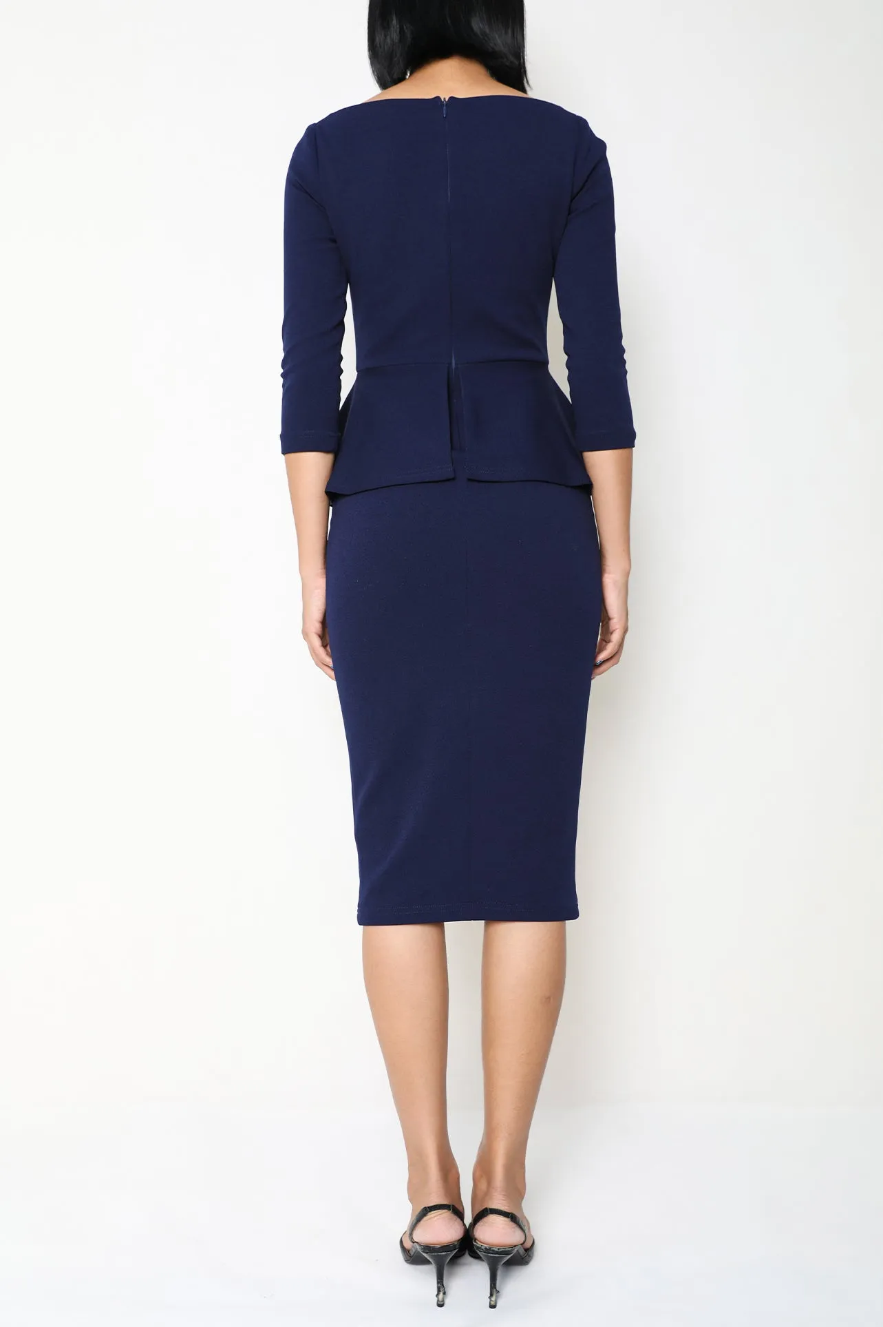 BOAT - NECKLINE DRESS