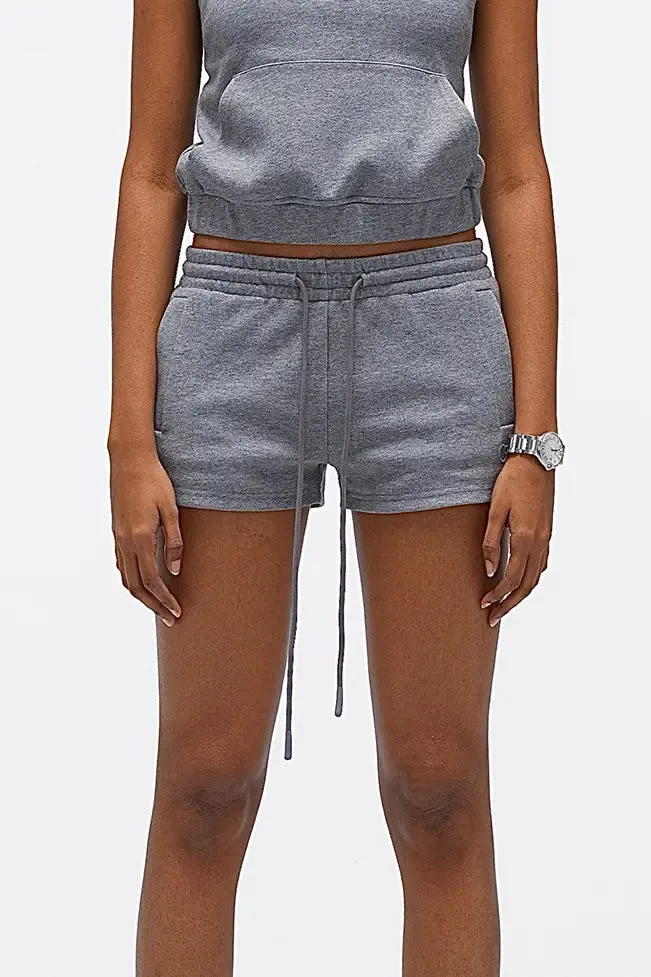 Boyfriend Sweatshorts in Grey