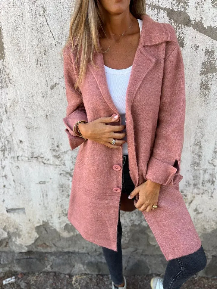 Brianna™ Long Knit Coat