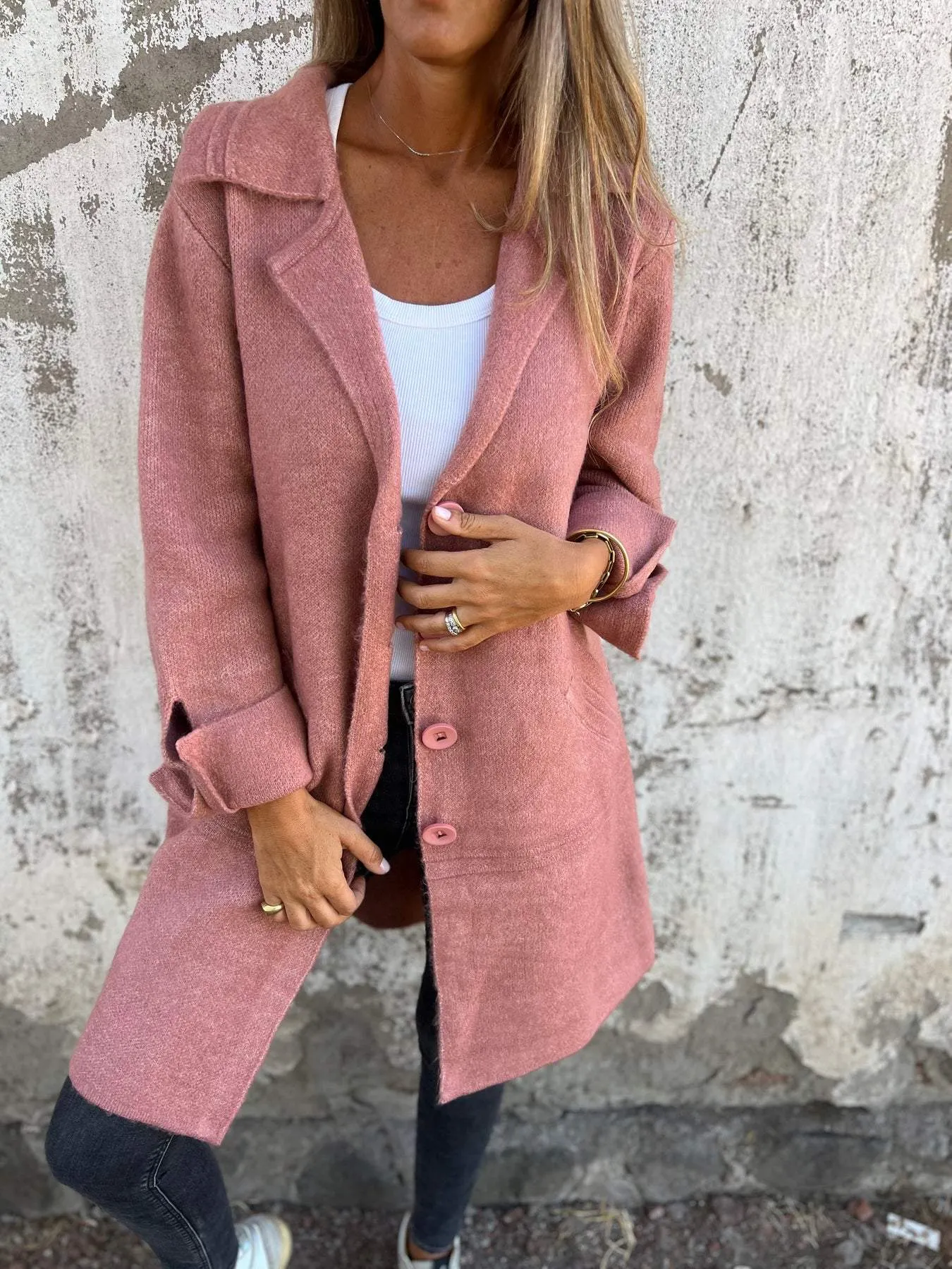 Brianna™ Long Knit Coat