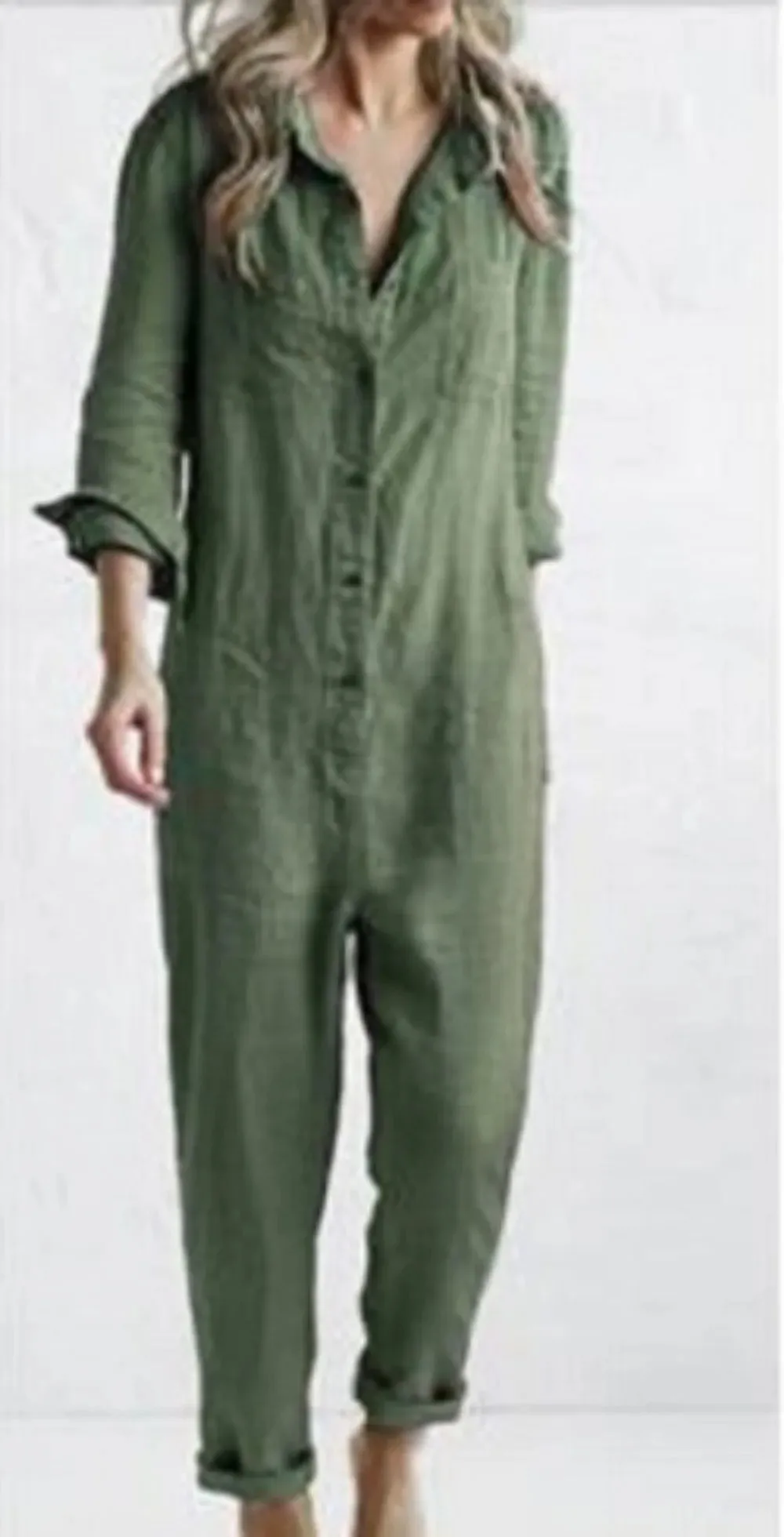 Casual Jumpsuit Women Overalls Autumn Winter Clothes Solid Streetwear Jump Suits Fashion Rompers Overall Jogger Playsuits