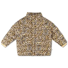 Coat Puffer Leopard Glitch