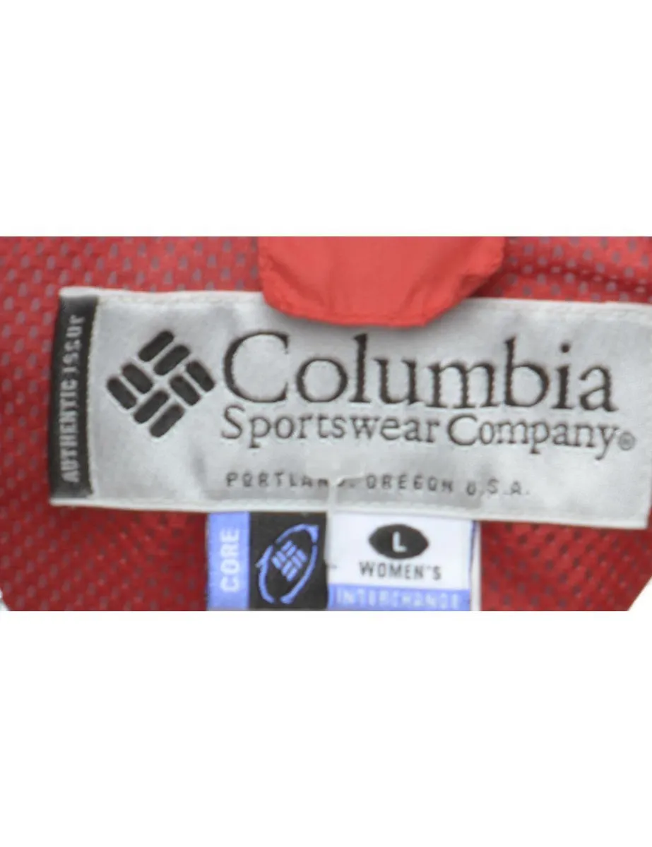 Columbia Red Casual Mountaineering Jacket - L