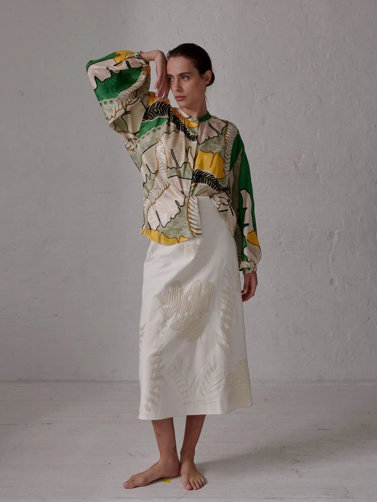 Don Simon Jacquard Shirt | Green