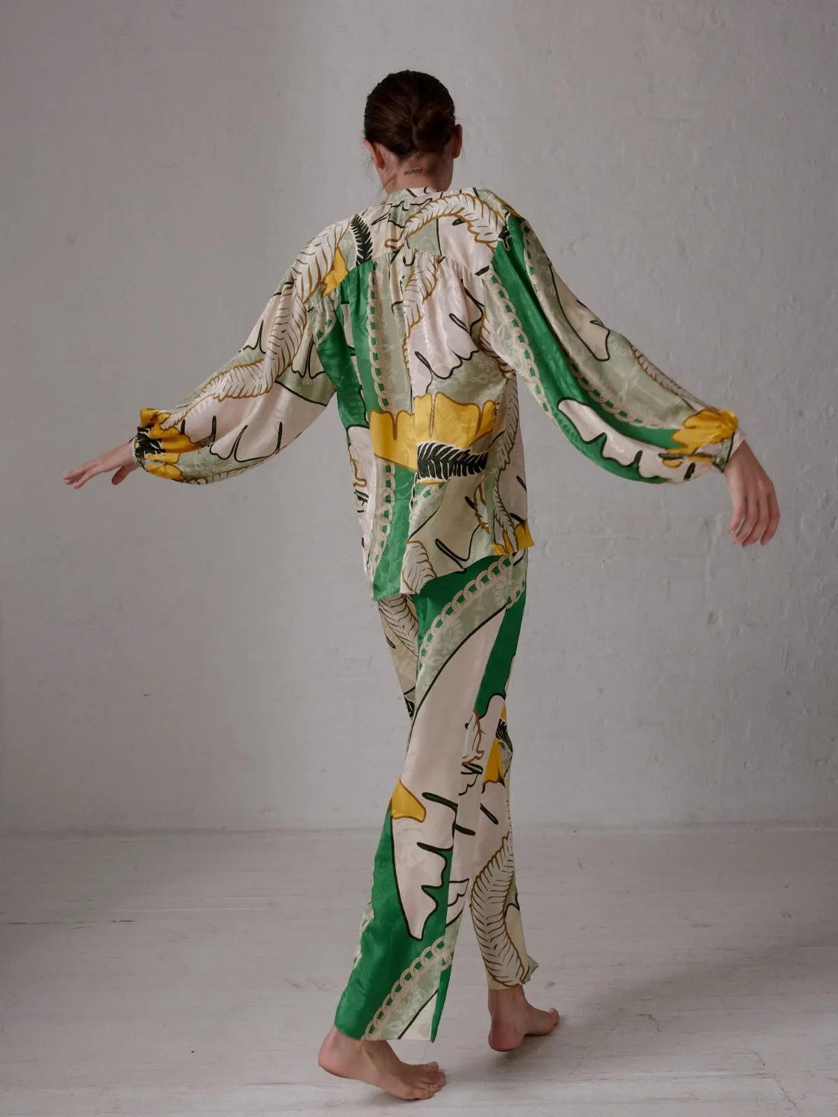 Don Simon Jacquard Shirt | Green