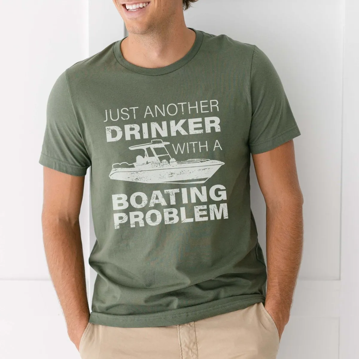 Drinker With A Boating Problem Tee