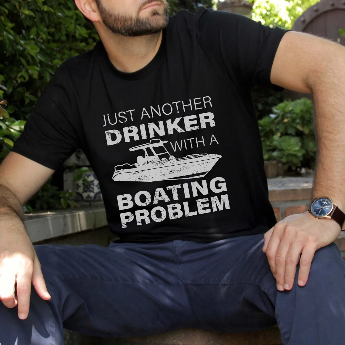 Drinker With A Boating Problem Tee