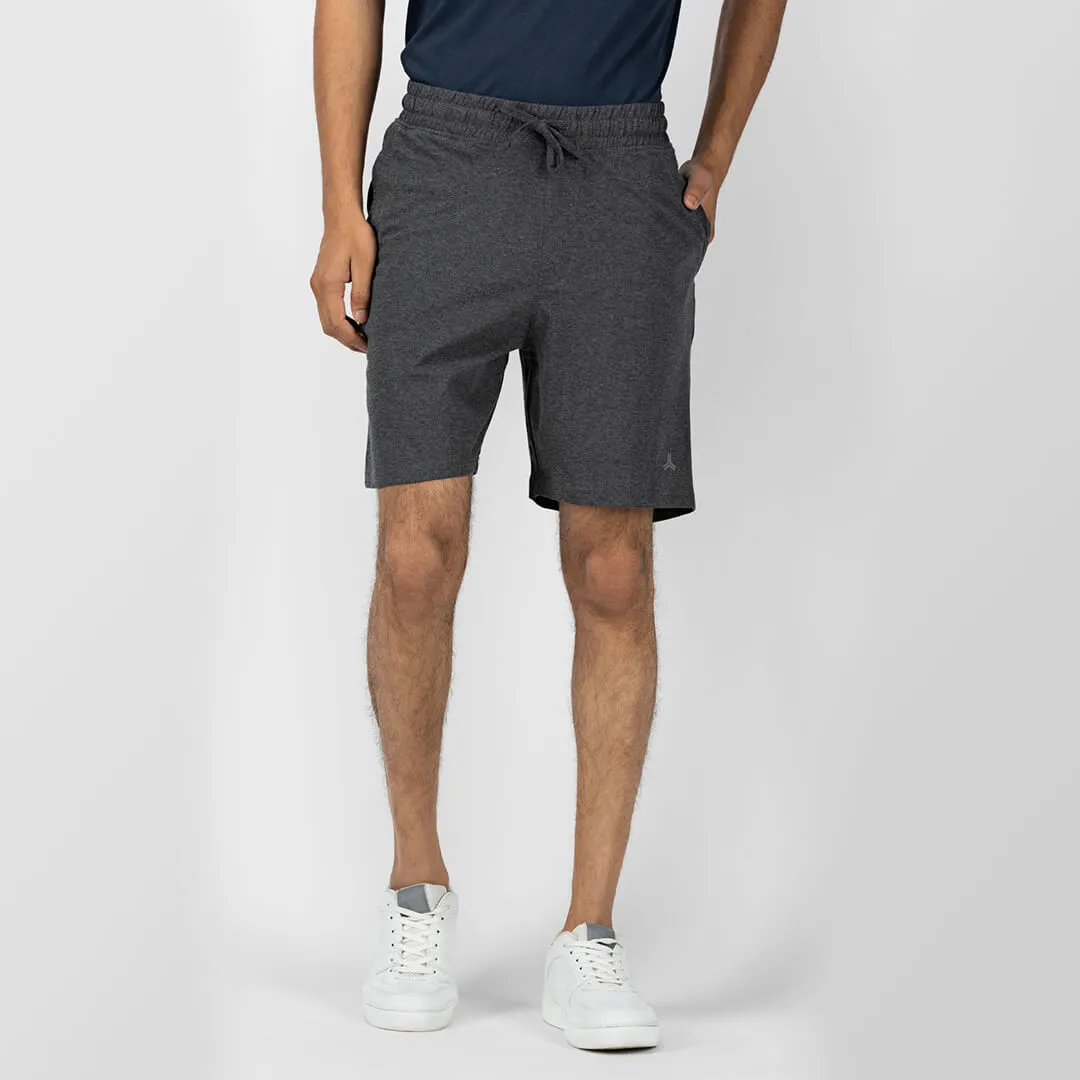 Essential Shorts- Heather Black