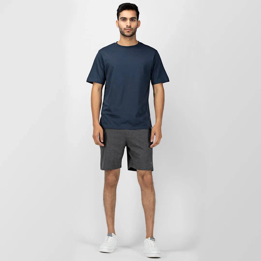 Essential Shorts- Heather Black