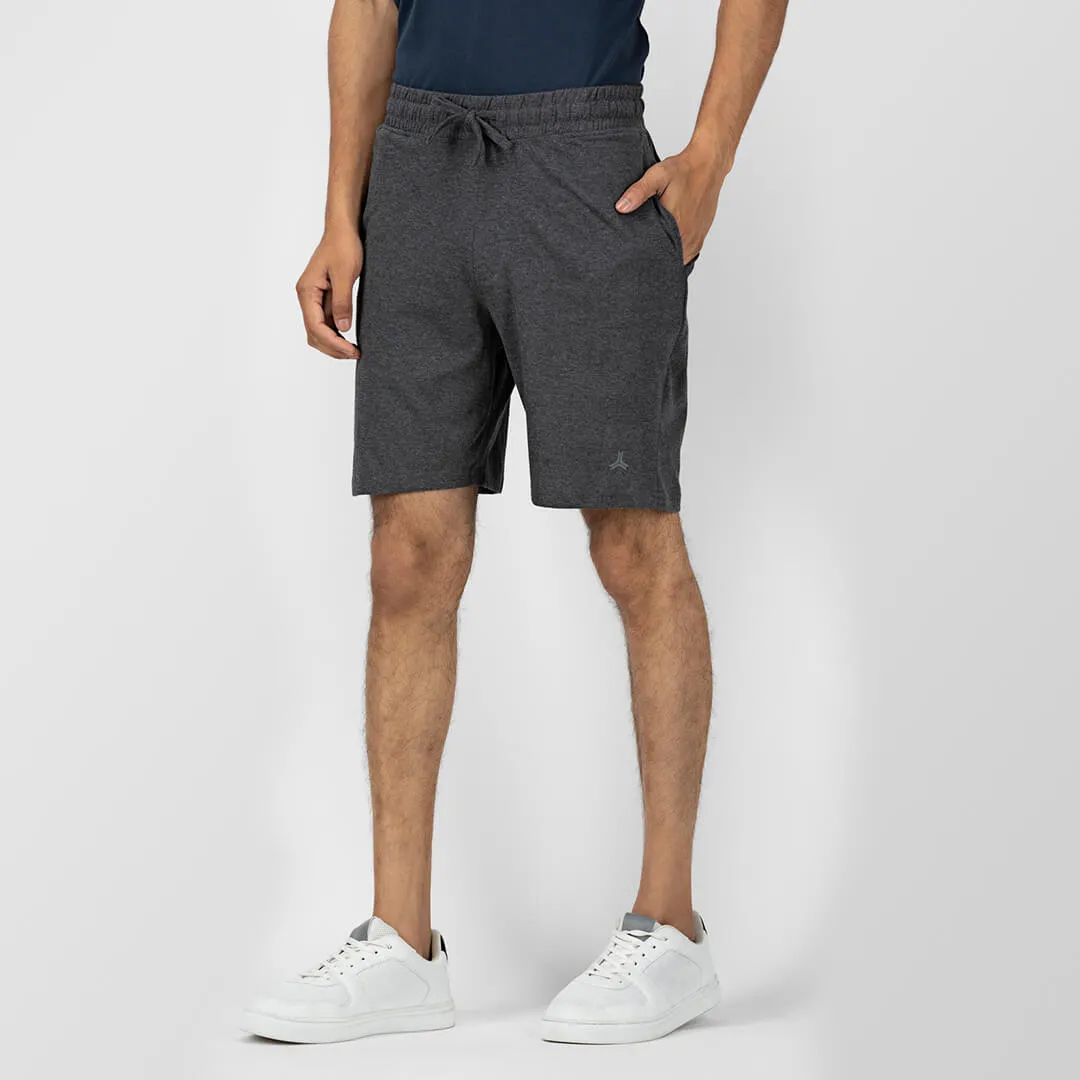Essential Shorts- Heather Black