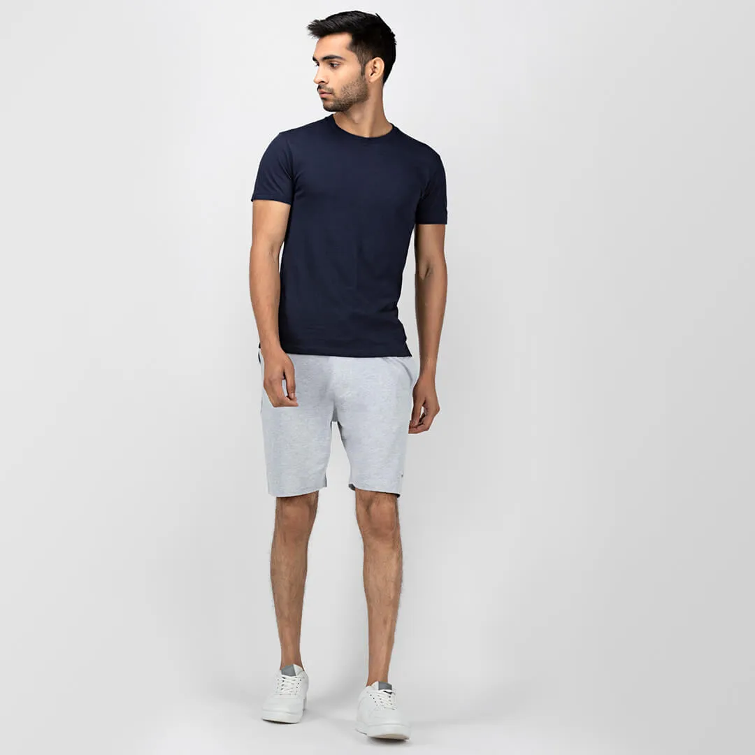 Essential Shorts- Heather Grey