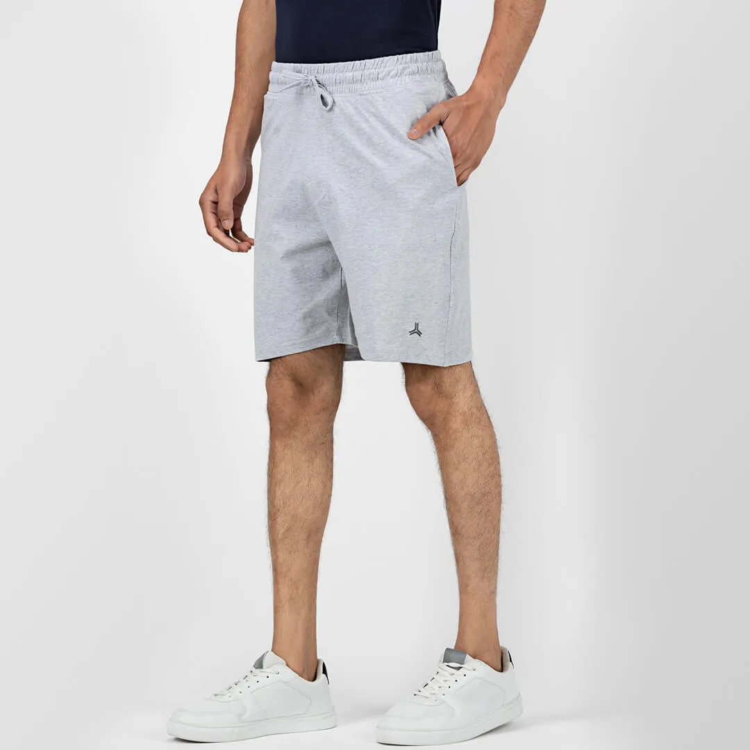Essential Shorts- Heather Grey