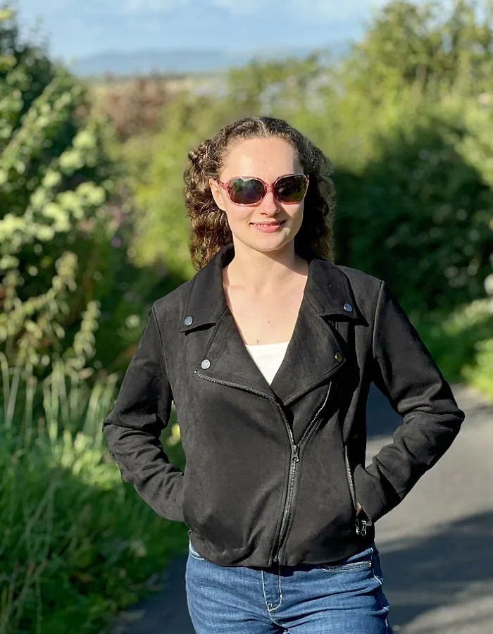 Foil Persueder Aviator Jacket in Black