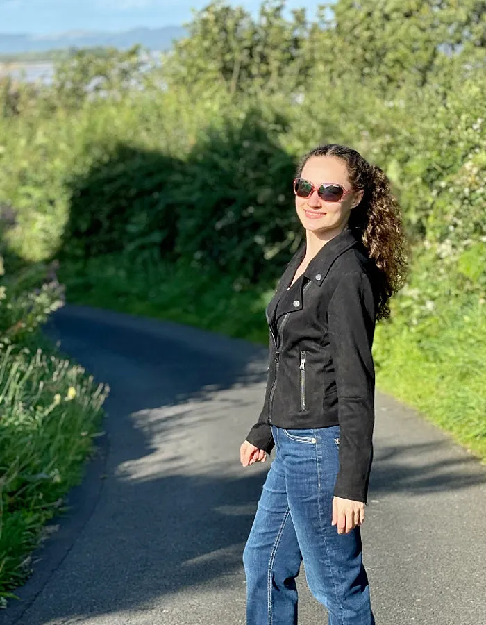 Foil Persueder Aviator Jacket in Black