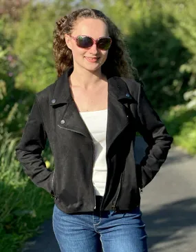 Foil Persueder Aviator Jacket in Black