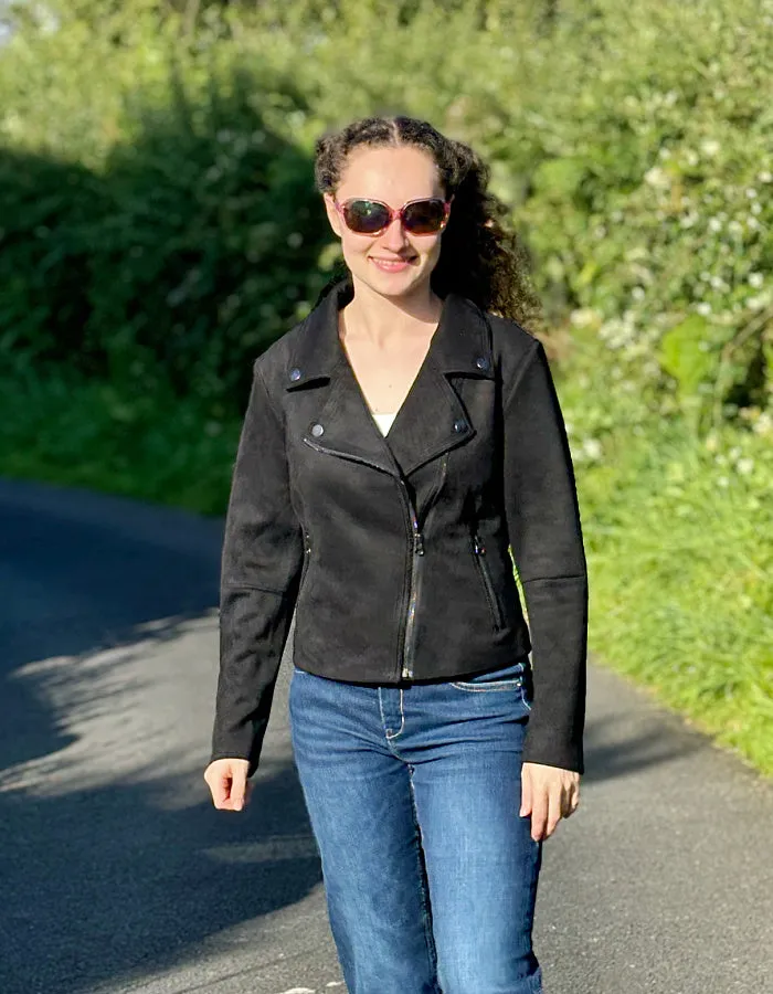 Foil Persueder Aviator Jacket in Black