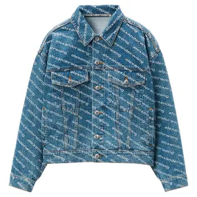 Game Jacket With Logo Print Clear