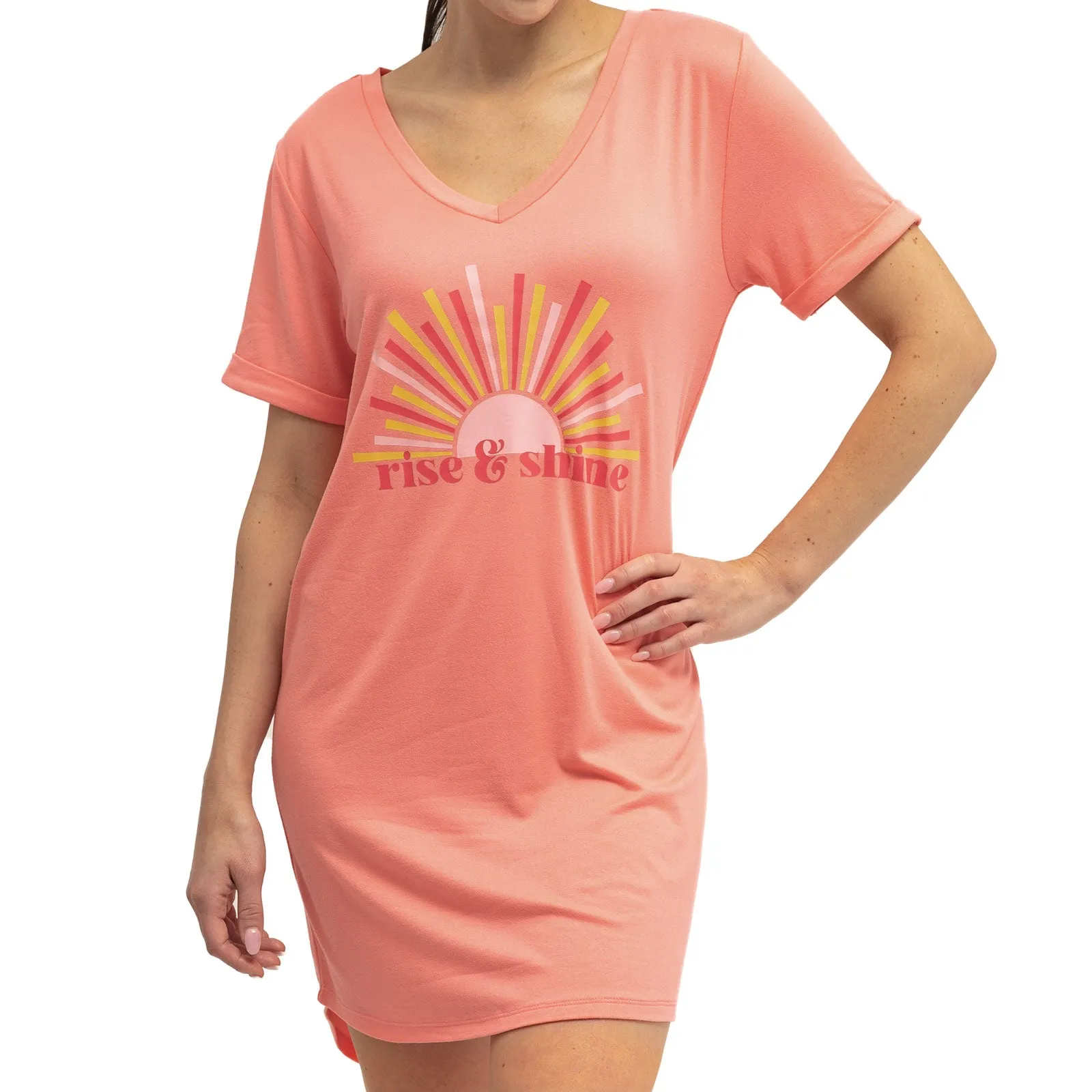 Hello Mello Sleep Shirt - Rise & Shine
