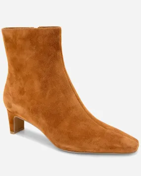 July Caramel Suede Bootie