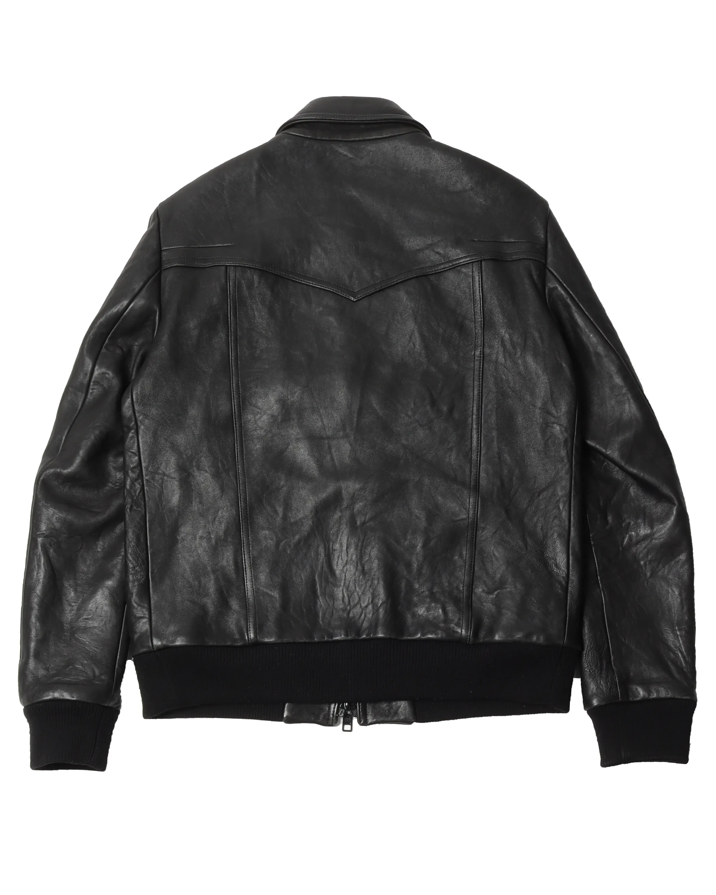 Leather Western Style Jacket