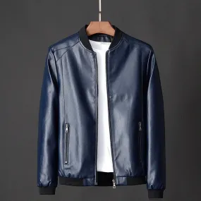 LMS Casual Leather Jacket