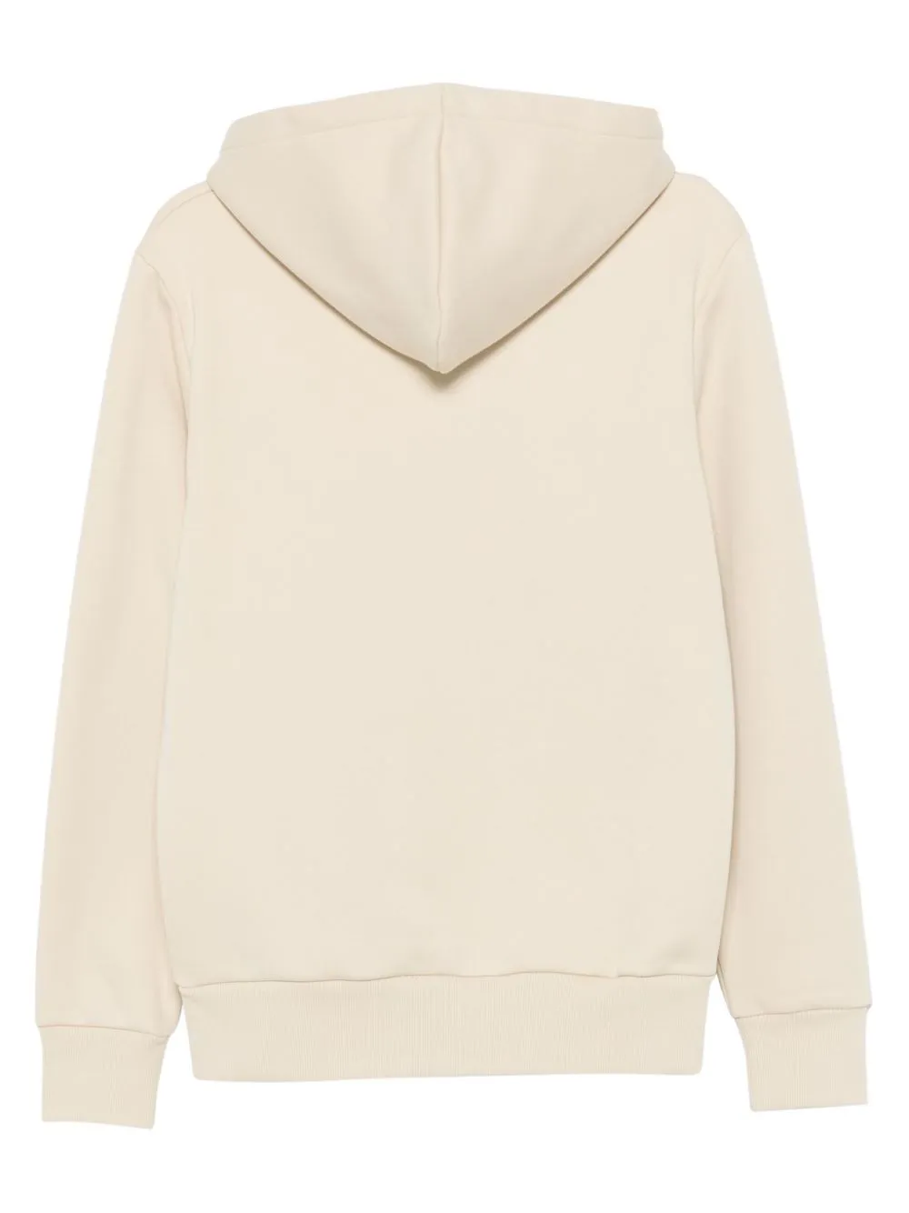 logo-embroidered hoodie