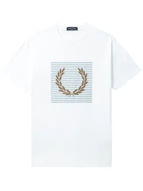 logo-flocked cotton T-shirt