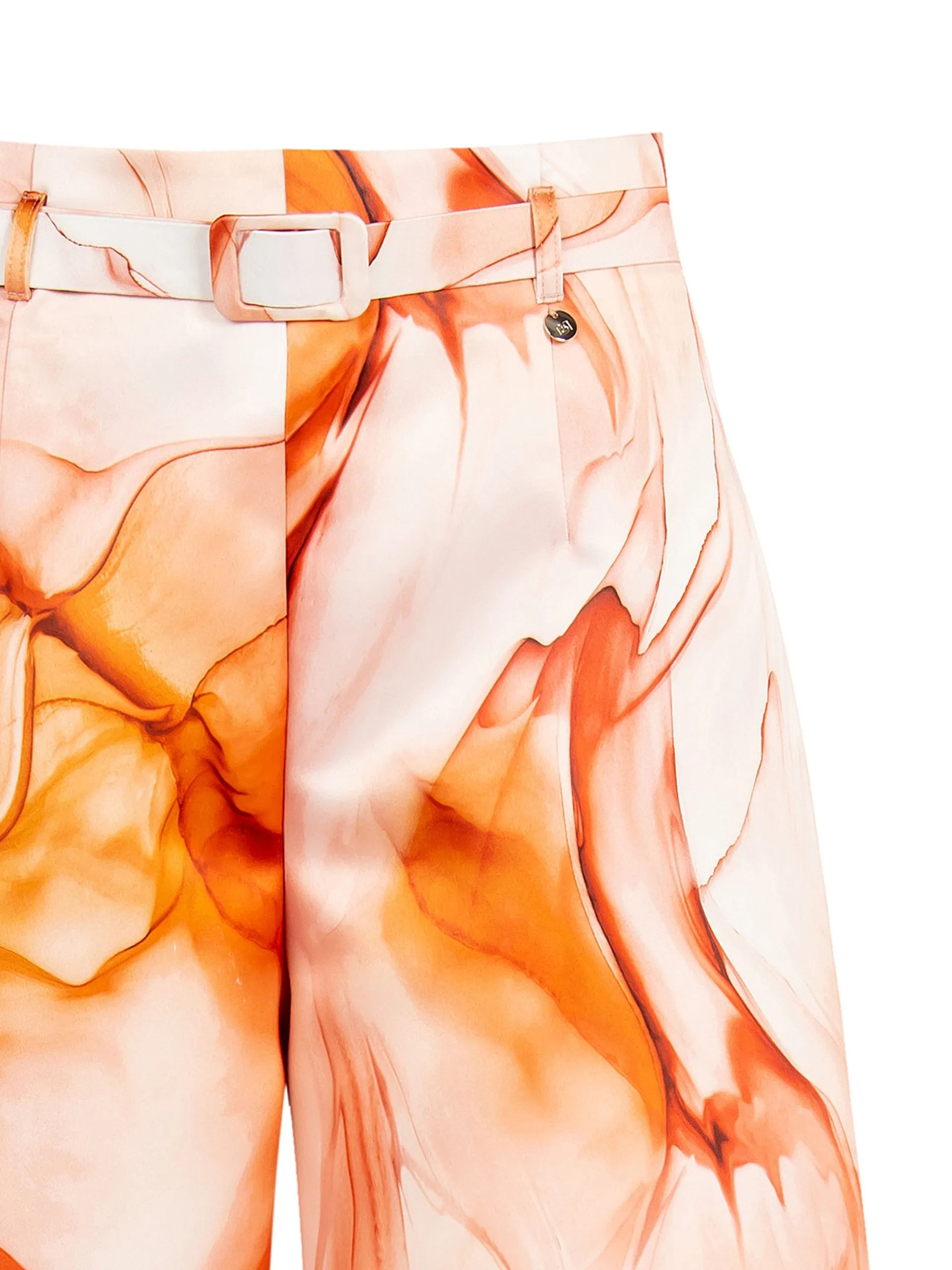 Marble Print Shorts