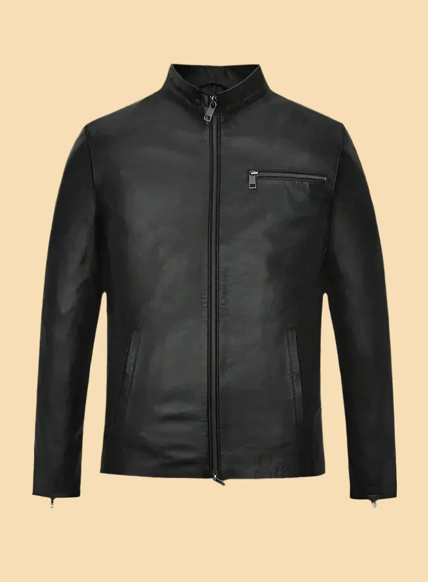 Matt Damon Leather Jacket