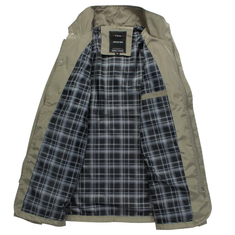 Men's Business Casual Cotton Jacket