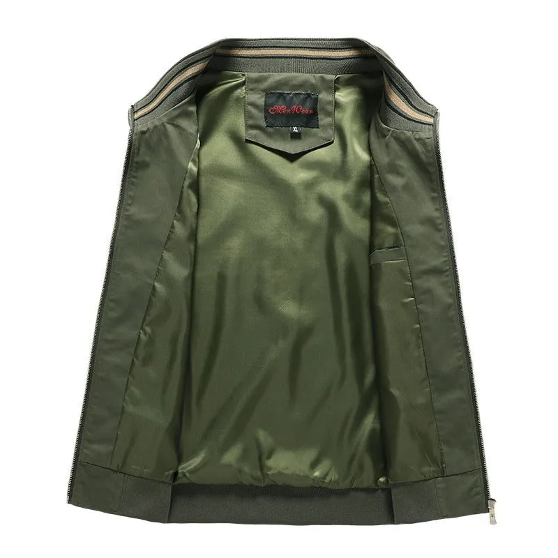 Men's Casual Slim Cargo Jacket