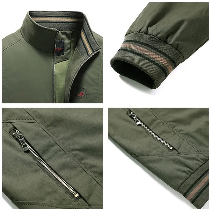 Men's Casual Slim Cargo Jacket