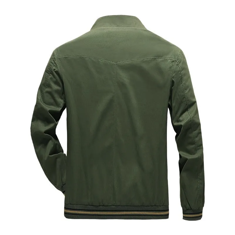 Men's Casual Slim Cargo Jacket