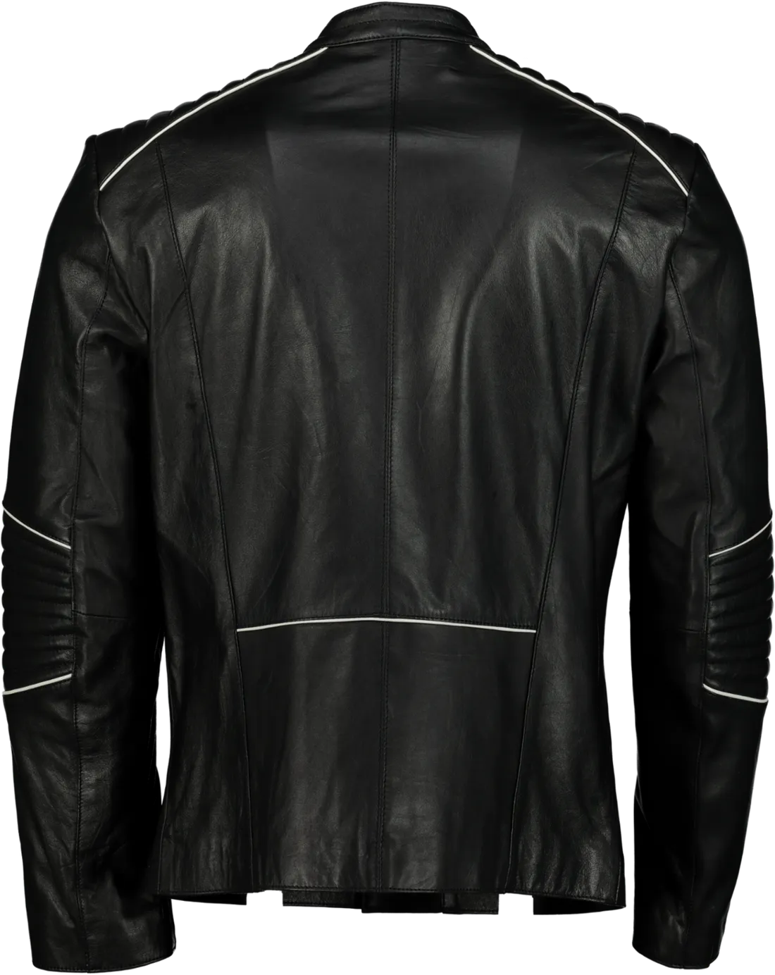 Men's Hamilton Racer Biker Style Leather Jacket by TJS