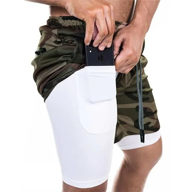 Men's Pocket Compression Shorts - New Design, High Quality, Moisture Wicking