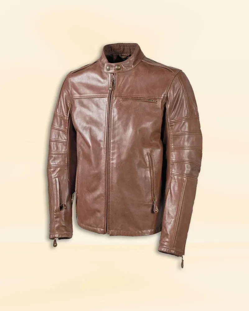Men's Style Leather Jacket Worn By Ronin | Ronin Men's Style Leather Jacket