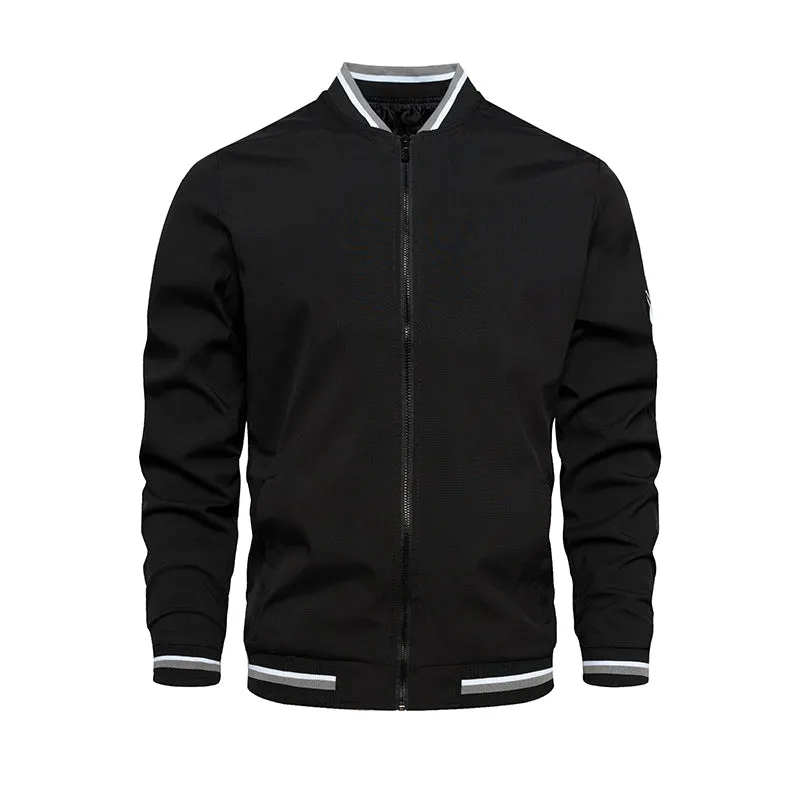 Men's Windbreaker Bomber Jackets Pilot Military Casual Baseball Coat Male Clothing 2022 Autumn Slim Fit Jacket Men Outwear