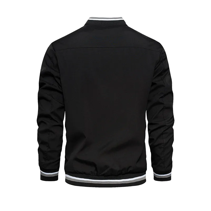 Men's Windbreaker Bomber Jackets Pilot Military Casual Baseball Coat Male Clothing 2022 Autumn Slim Fit Jacket Men Outwear