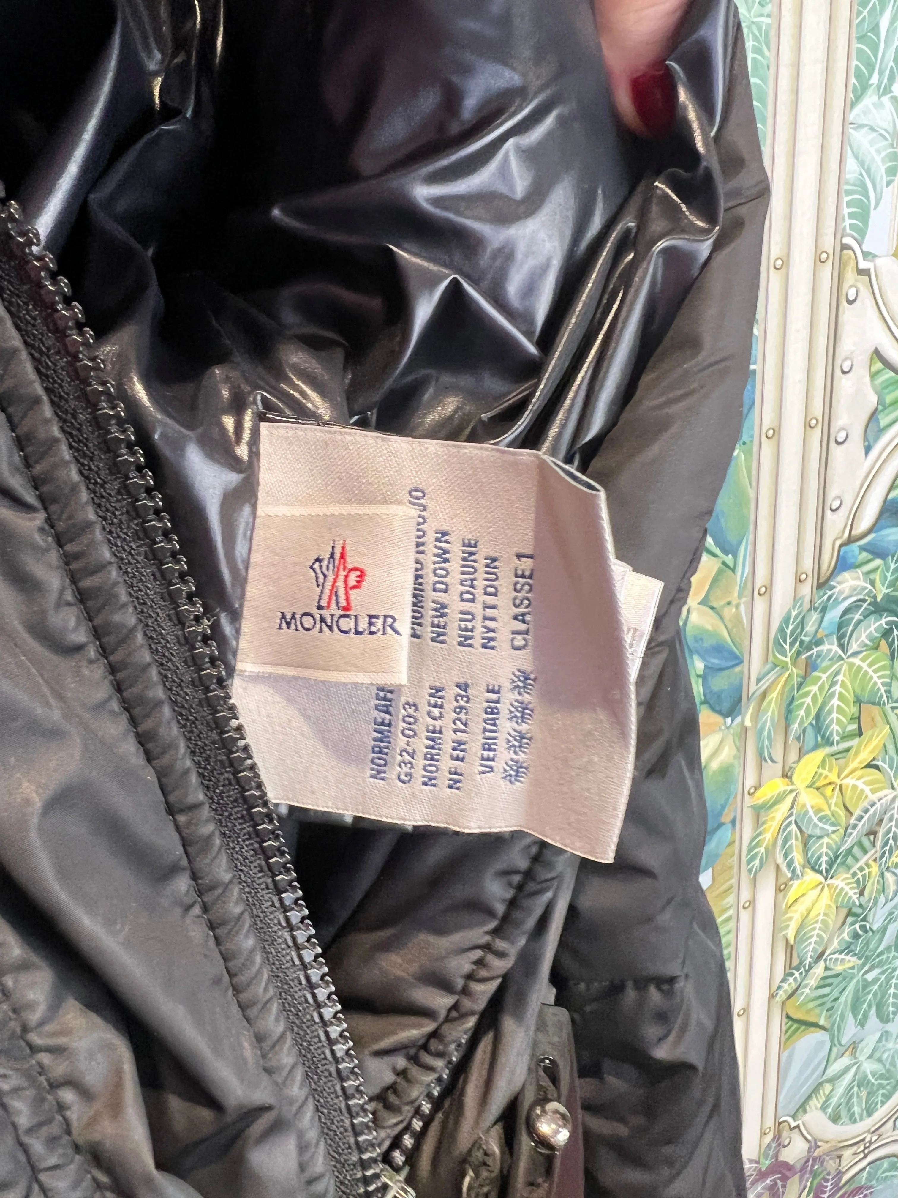 Moncler long jacket
