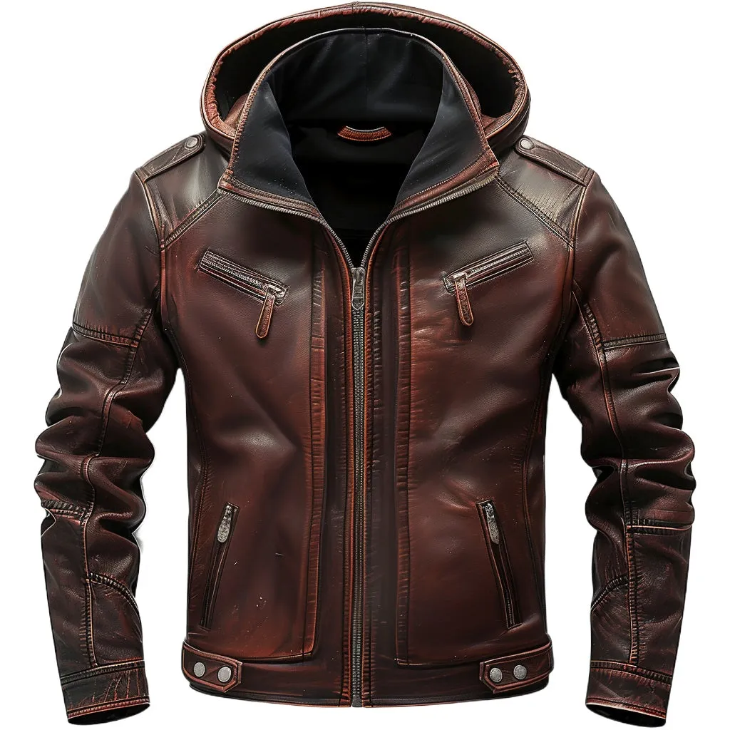Motorcycle Leather Jacket